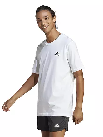 ADIDAS | Herren T-Shirt Essentials Single Jersey Embroidered Small Logo | 